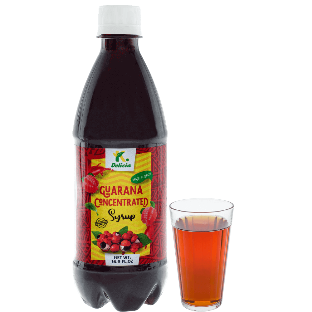 K DELICIA Guarana Syrup for drinks
